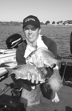 Travis Davies paid us hundreds of dollars to put his photo in the magazine for winning the Lowrance Queensland Angler of the Year.